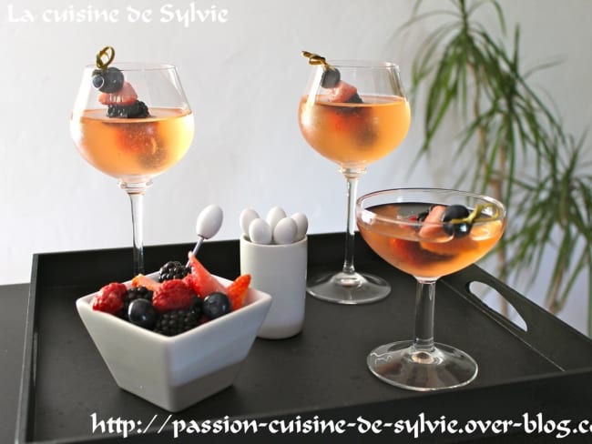 Sangria aux baies d'été