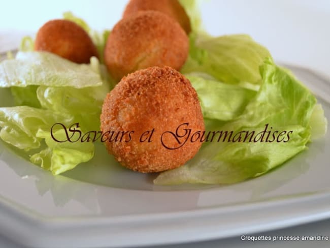 Croquettes Amandine au foie gras