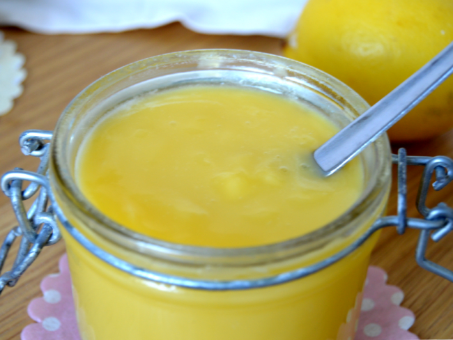 La crème au citron « lemon curd »