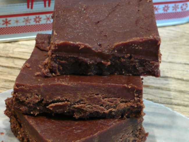 Bouchées au chocolat type fudge