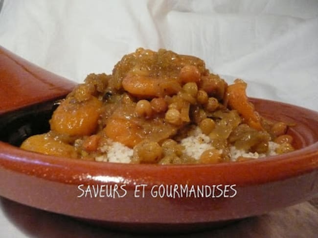 Seffa de couscous de riz au poulet