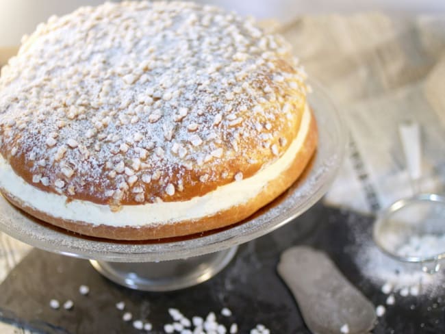 Tarte Tropézienne à la crème mousseline