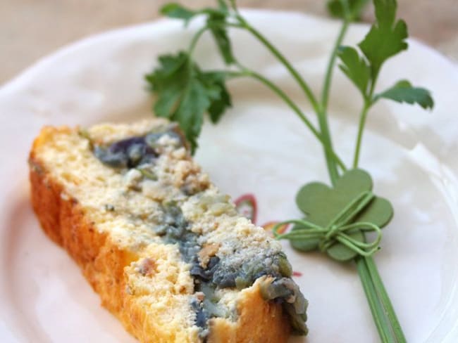 Cake aux courgettes et ricotta