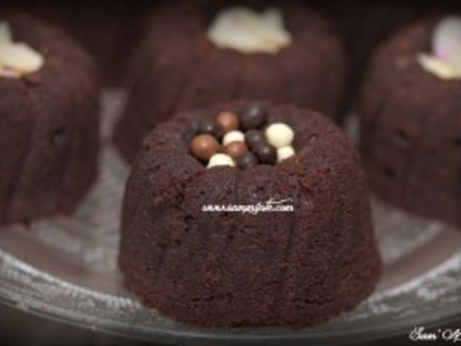 Fondant au chocolat allégé