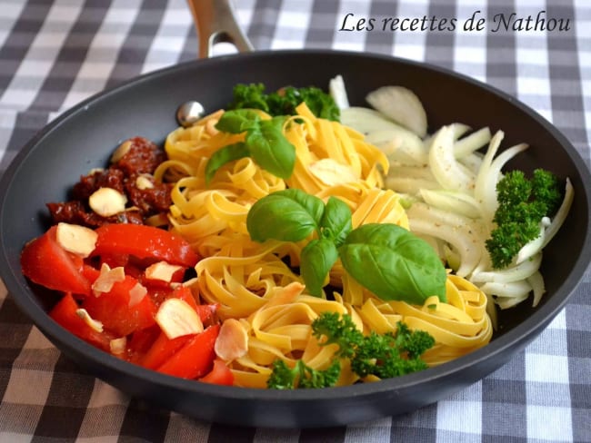 Pâtes tout-en-un à la poêle ou One Pan Pasta