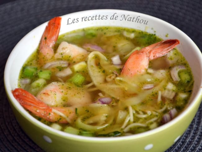 Soupe thaïe à ma façon