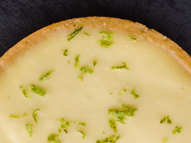 La tarte au citron vert et basilic de Jacques Génin