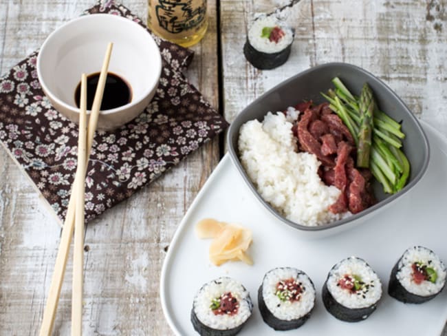 Makis Boeuf et Asperges