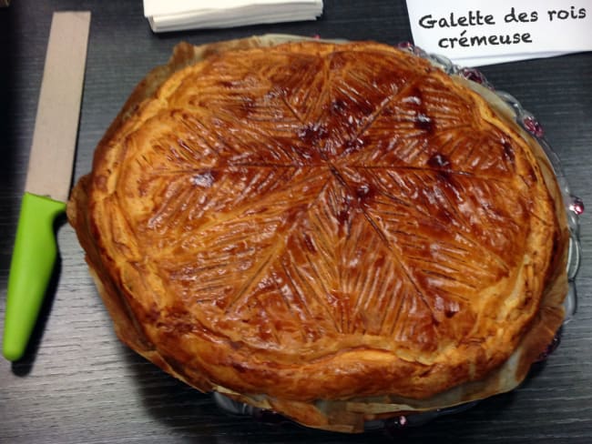 Galette des rois crémeuse à la frangipane