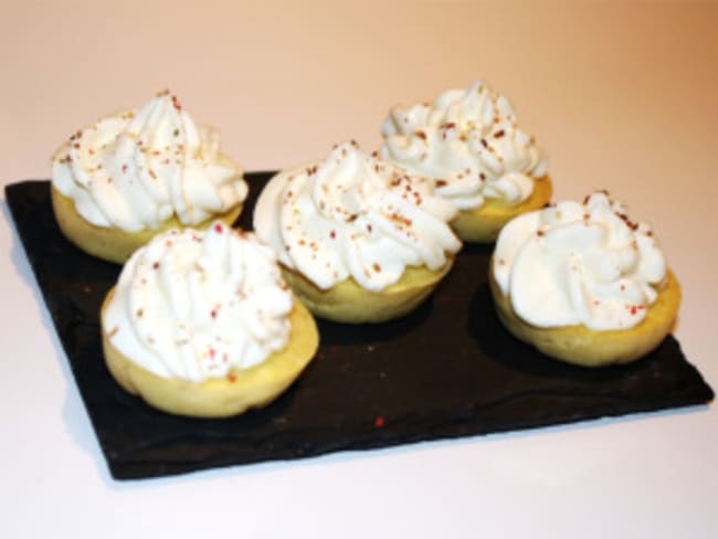 Mini Cupcakes apéritifs au Chèvre