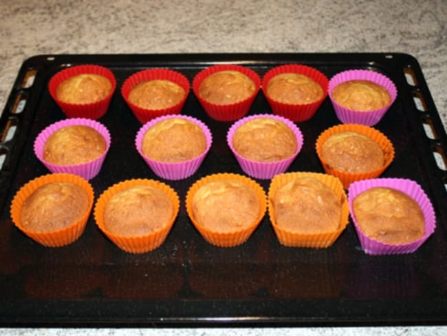 Muffins à la banane et aux Speculoos