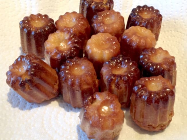 Mini Cannelés à l'orange