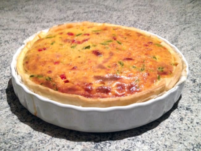 Quiche aux Asperges Vertes