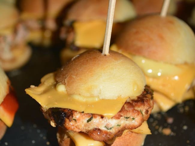 Mini Burger au saumon frais