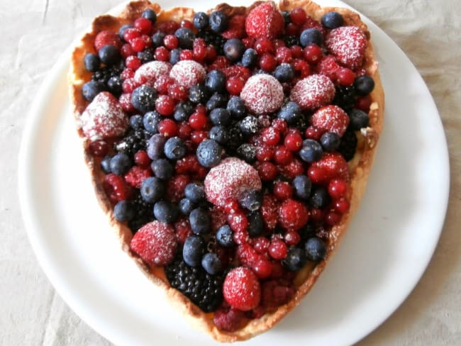 Tarte aux fruits rouges