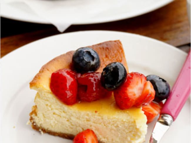 Cheese-cake aux fruits rouges