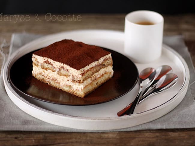 Tiramisu au Café, dessert italien