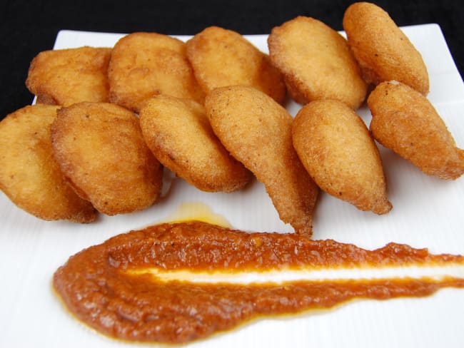 Acras de haricots (accra, nièbé akara, kossi, acarajé, etc.)