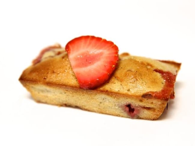 Financiers aux fraises et au citron