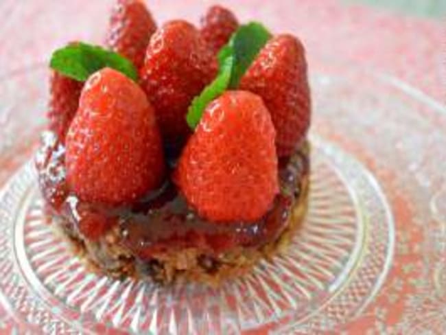 Tartelettes bretonnes aux fraises