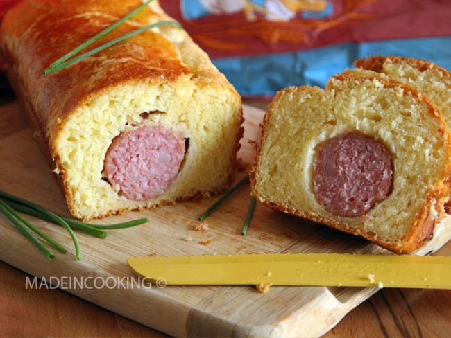 Saucisse de Morteau en brioche