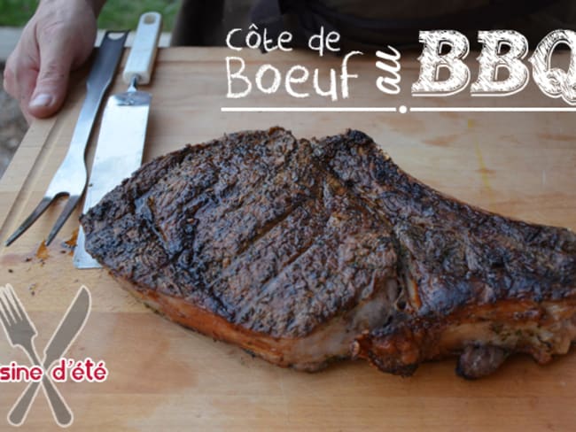 Côte de boeuf au BBQ