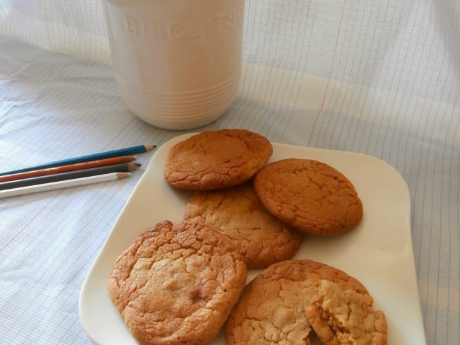 Cookies fourrés beurre de cacahuètes crunchy