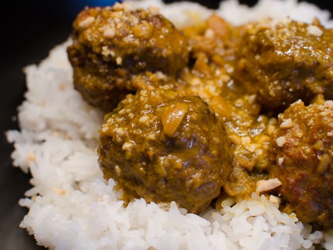 Boulettes au curry