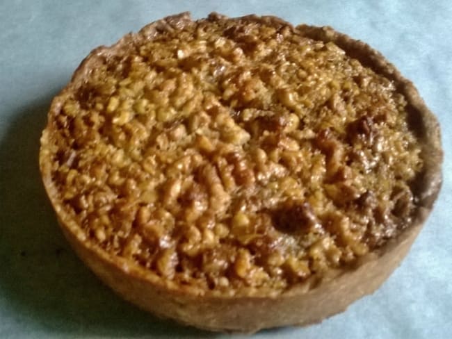 Tarte aux noix et miel