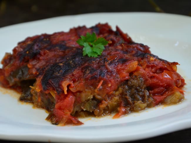 Aubergines à la parmigiana