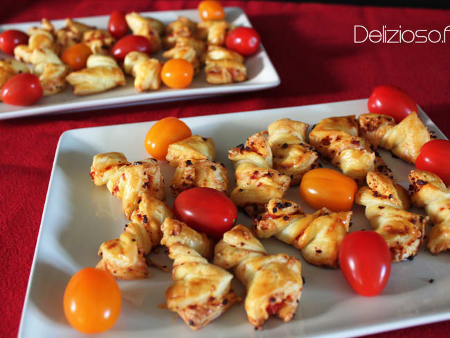 Feuilletés au chorizo pour l'apéro