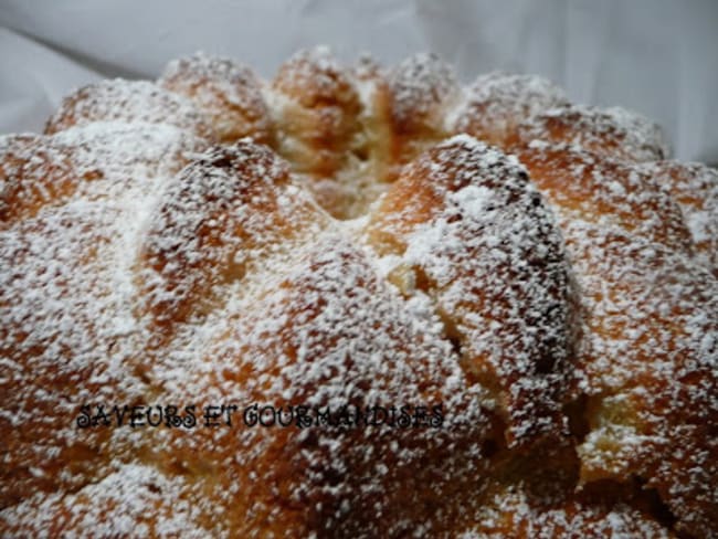 Gâteau de pommes au mascarpone