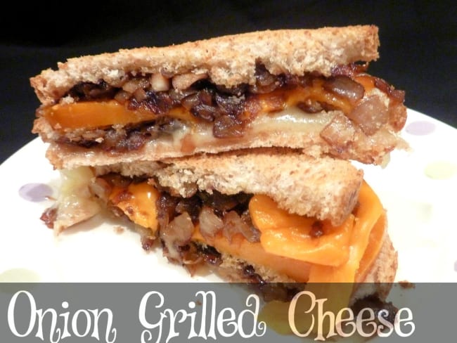 Onion Grilled Cheese