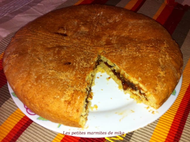 Gâteau basque qui sent la Provence