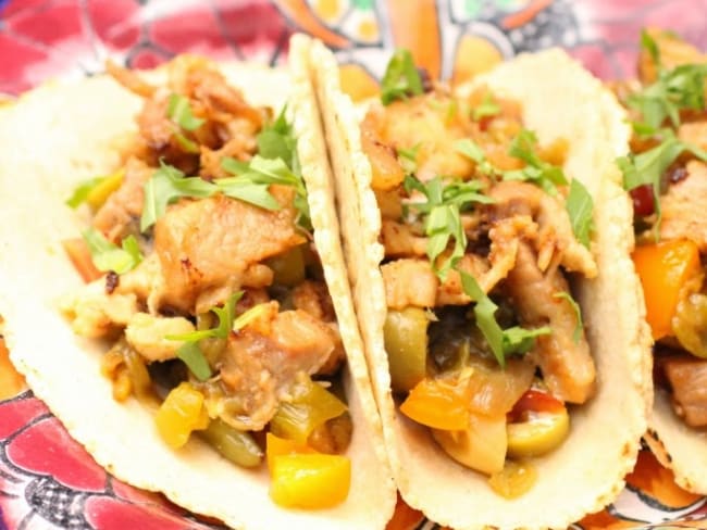 Tacos de carnitas