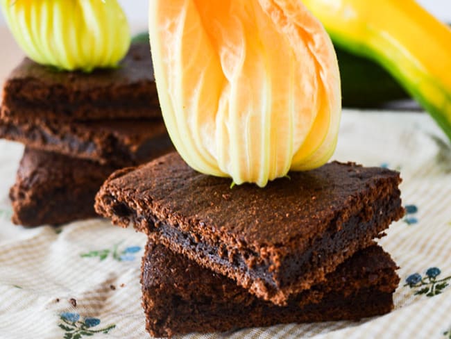 Gâteau léger au chocolat et à la courgette