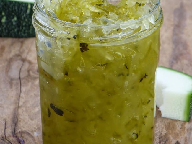 Confiture de courgettes et citron à l'agar-agar