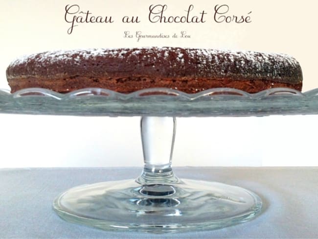 Gâteau au chocolat corsé