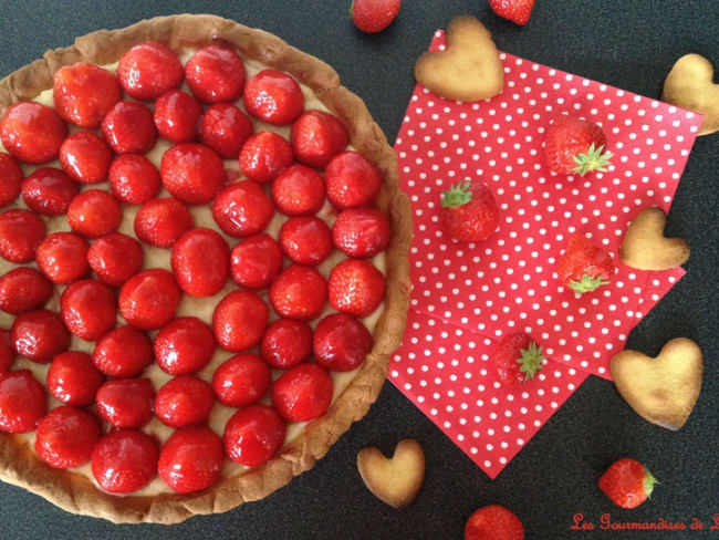 Tarte aux fraises