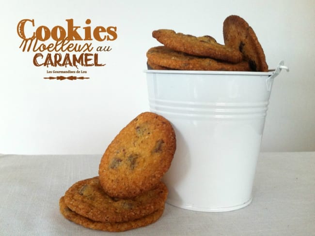 Cookies moelleux au caramel d'après Martha Stewart