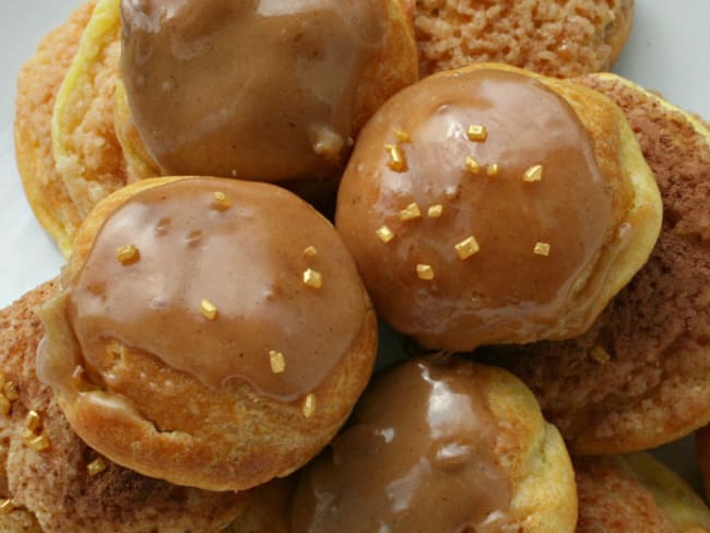 Choux pralinés en deux versions