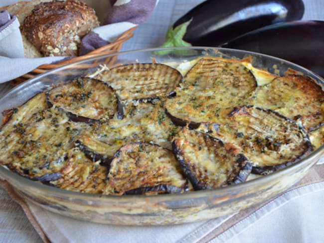 Aubergines au parmesan