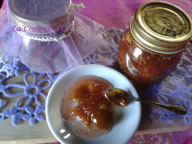 Confiture de figues violettes