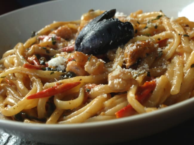 Linguine aux fruits de mer