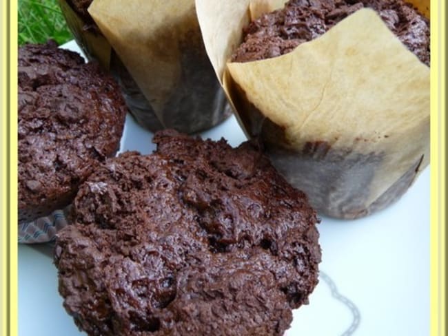 Muffins corsés au chocolat