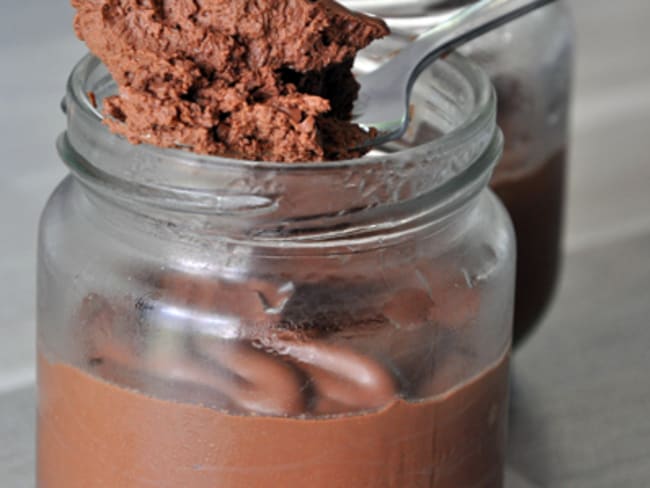 Mousse au chocolat vegan