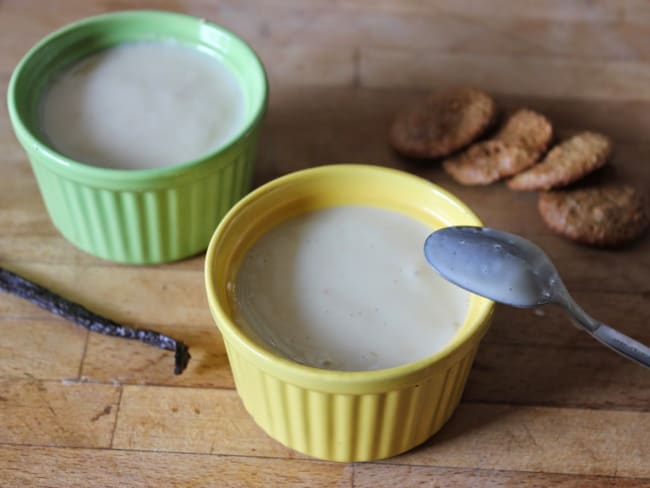 Petites crèmes dessert à la vanille façon Danette