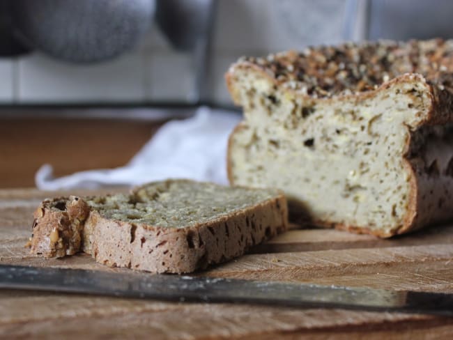 Pain blanc sans gluten au psyllium