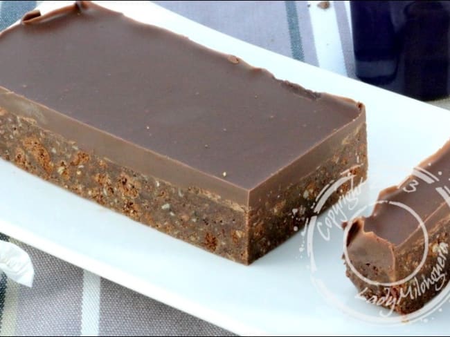 Barres chocolat-caramel façon Twix