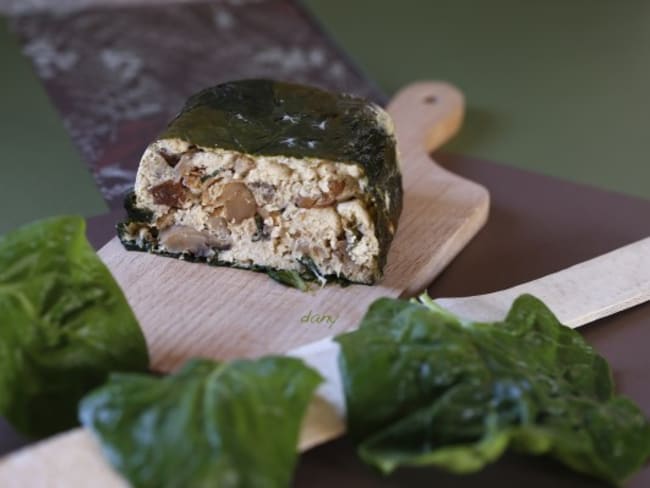 Terrine aux champignons des bois